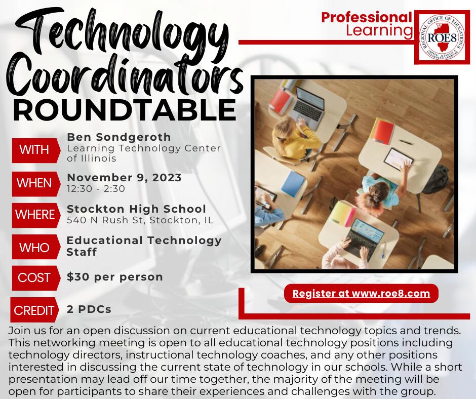 Technology Coordinator Roundtable